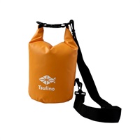 防水ドライBAG(ドラム型) 5L / 10L / 25L(オレンジ-5L)